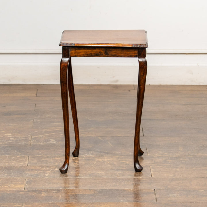 ウォールナット カブリオールレッグ オケージョナルテーブル /25L-2