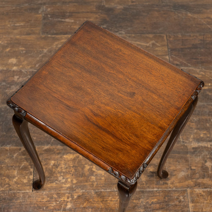 ウォールナット カブリオールレッグ オケージョナルテーブル /25L-2