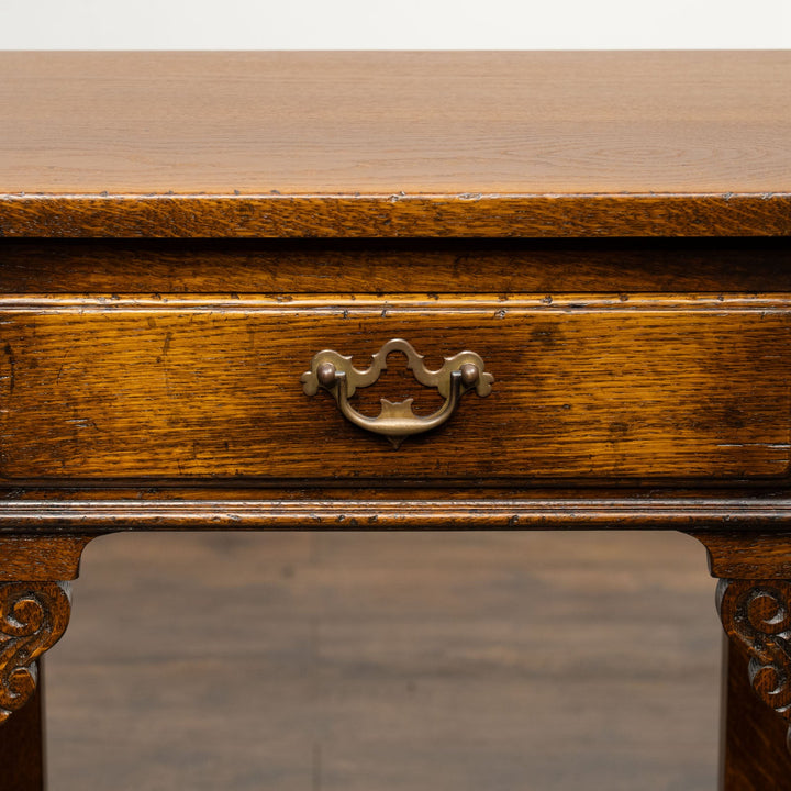 オーク 引き出し付き オケージョナルテーブル /25L