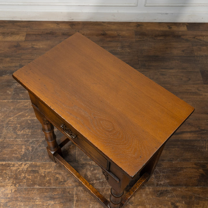 オーク 引き出し付き オケージョナルテーブル /25L