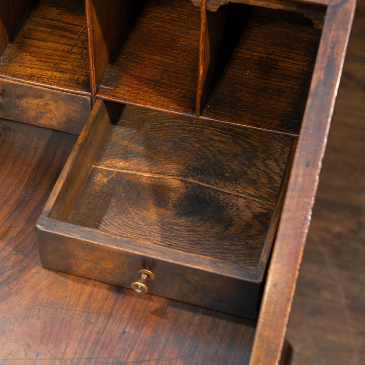 ウォールナット ミラー扉 ビューローブックケース /25L