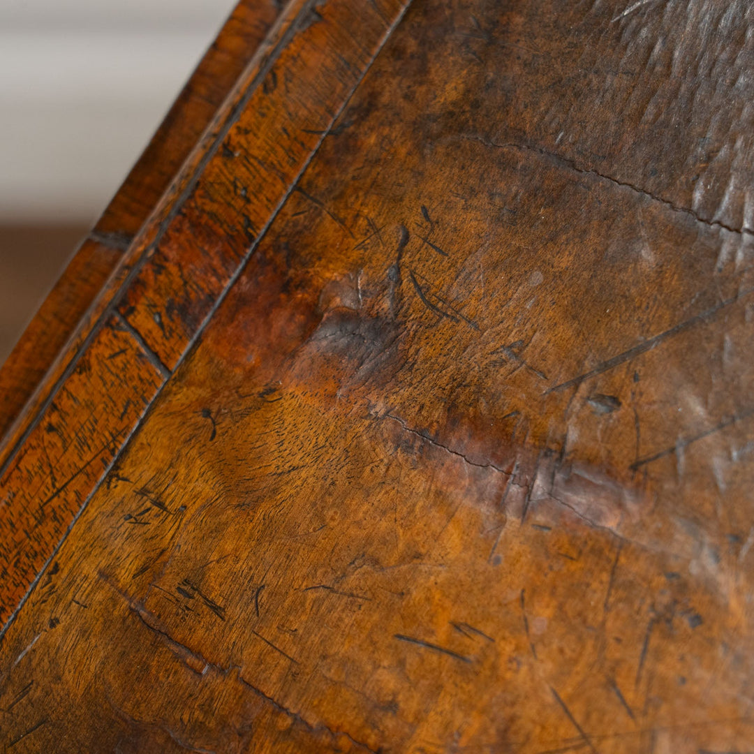 ウォールナット ミラー扉 ビューローブックケース /25L