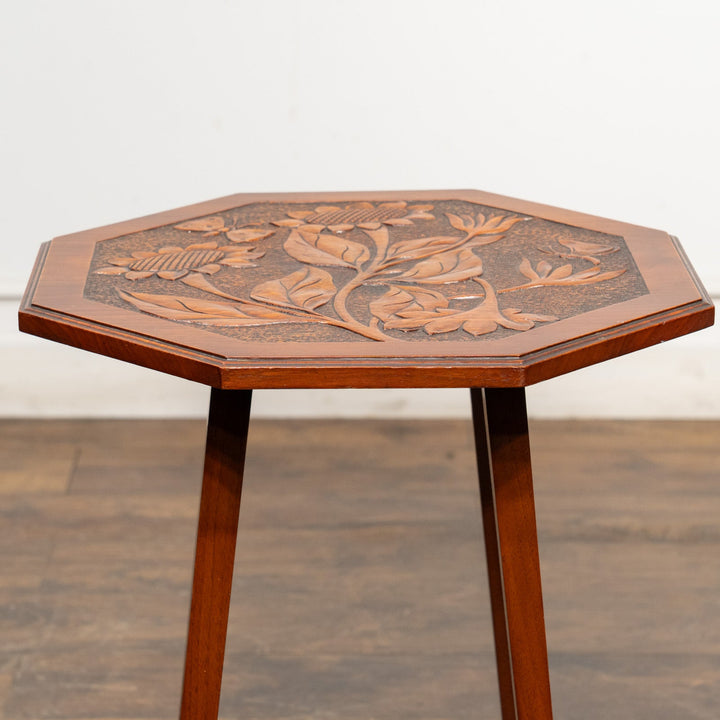 オーク 八角形天板 オケージョナルテーブル /25L