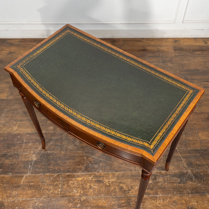 ウォールナット レザートップ デスク /25L