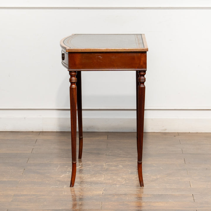 ウォールナット レザートップ デスク /25L