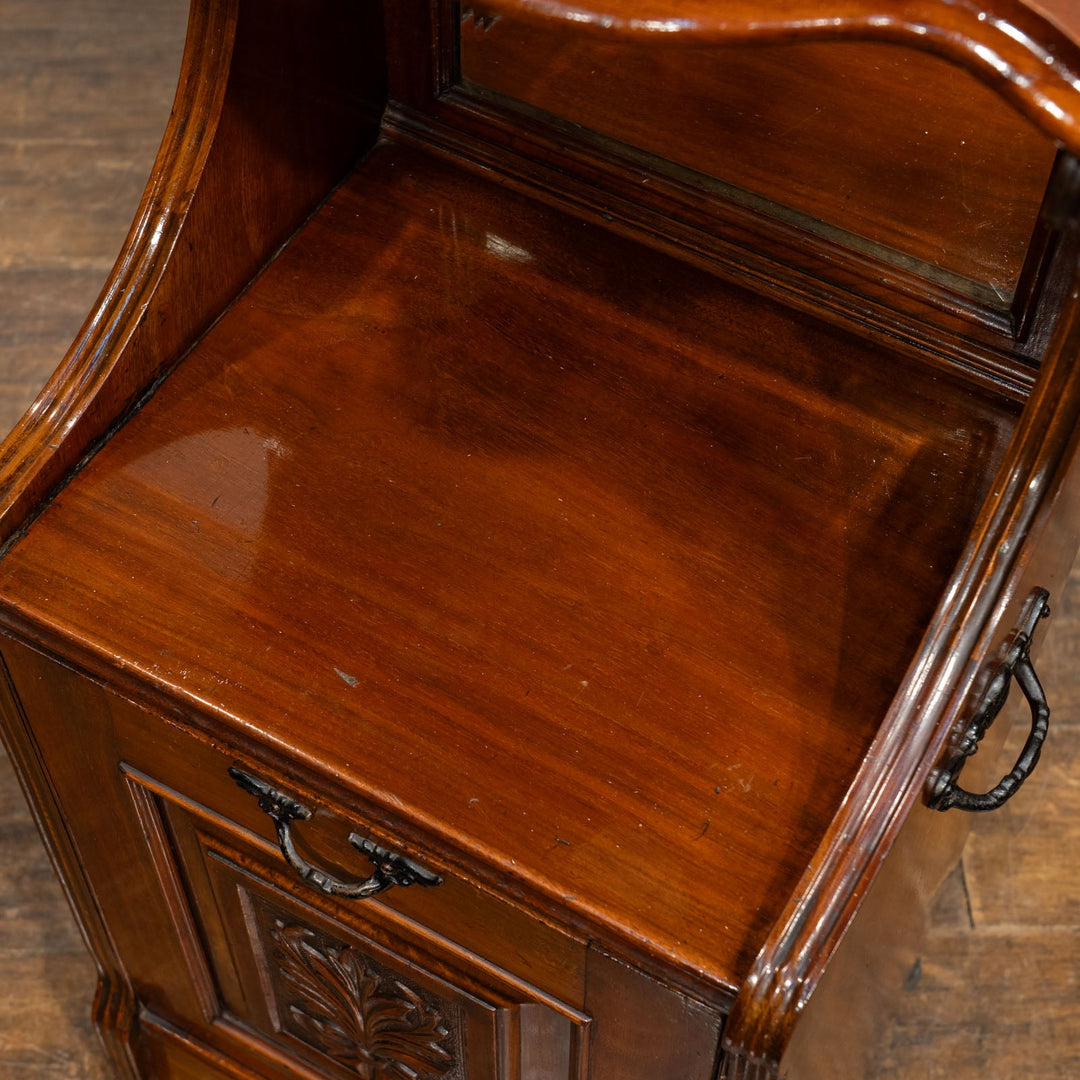 ウォールナット ミラーバック コールボックス /25L