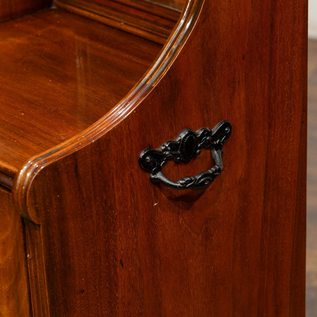 ウォールナット ミラーバック コールボックス /25L