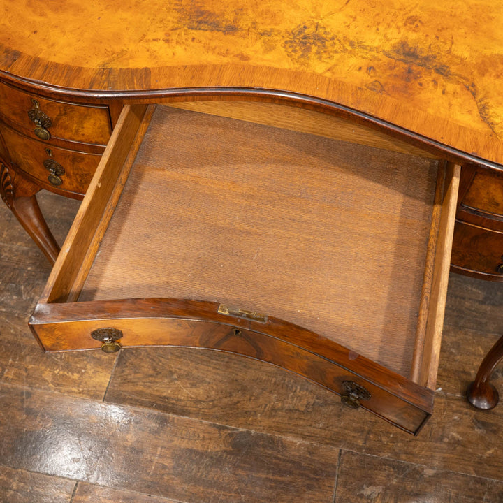 ウォールナット キドニーデスク /25L