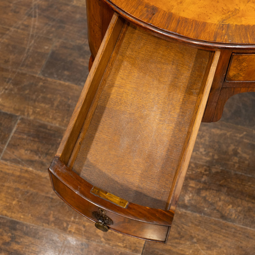 ウォールナット キドニーデスク /25L