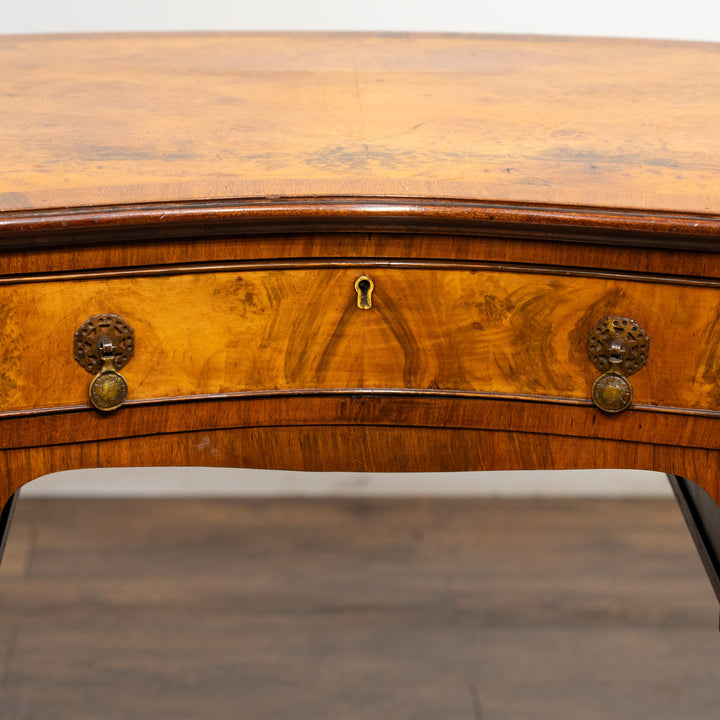 ウォールナット キドニーデスク /25L