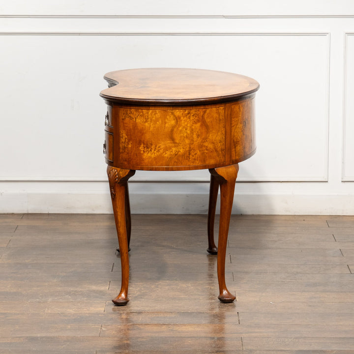 ウォールナット キドニーデスク /25L