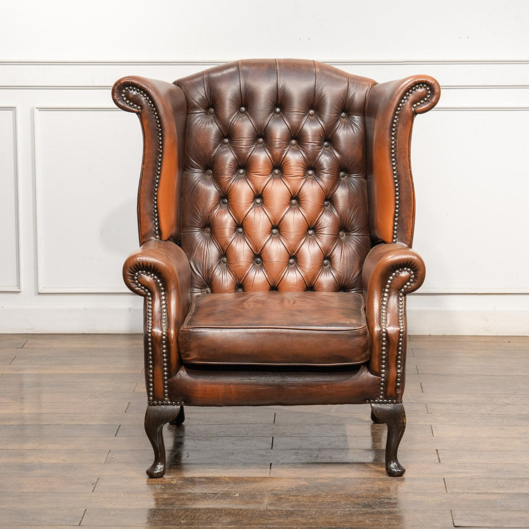 チェスターフィールド ウィングバックソファ /25L-1