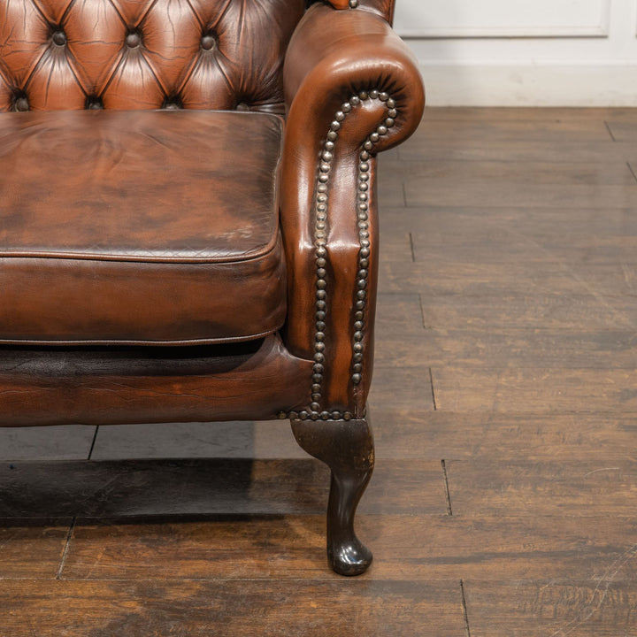 チェスターフィールド ウィングバックソファ /25L-1