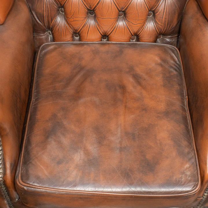 チェスターフィールド ウィングバックソファ /25L-1