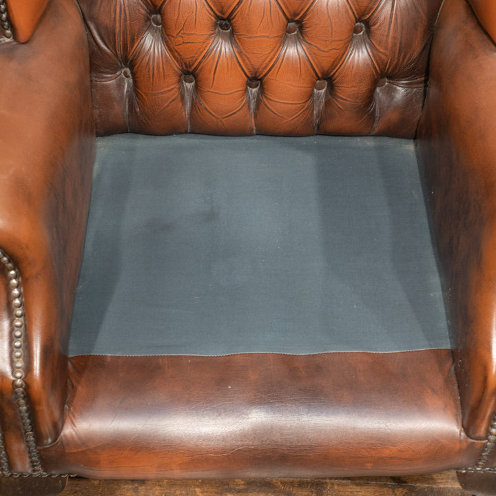 チェスターフィールド ウィングバックソファ /25L-1