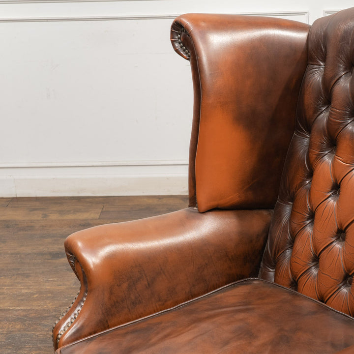 チェスターフィールド ウィングバックソファ /25L-1