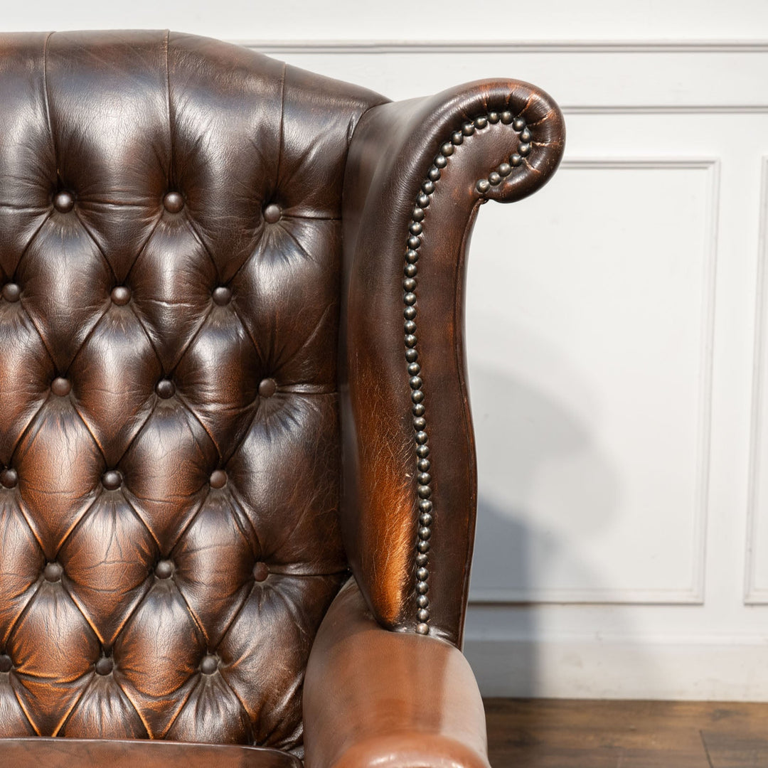 チェスターフィールド ウィングバックソファ /25L-2