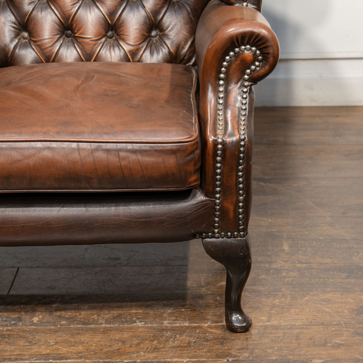 チェスターフィールド ウィングバックソファ /25L-2