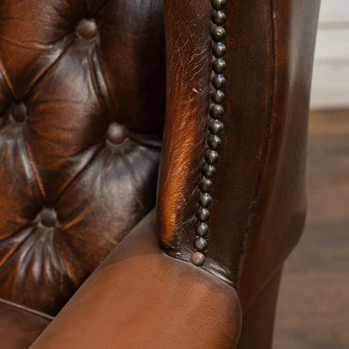 チェスターフィールド ウィングバックソファ /25L-2