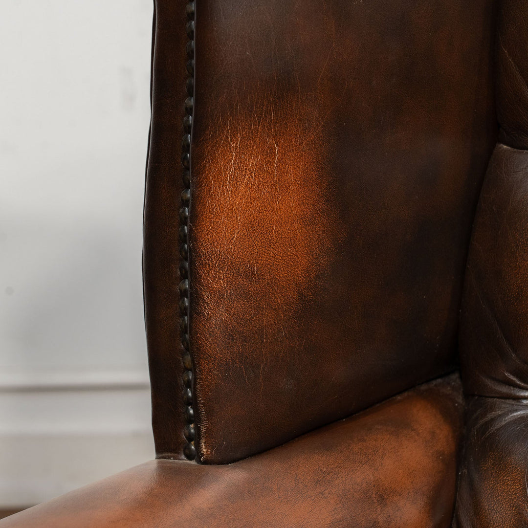 チェスターフィールド ウィングバックソファ /25L-2