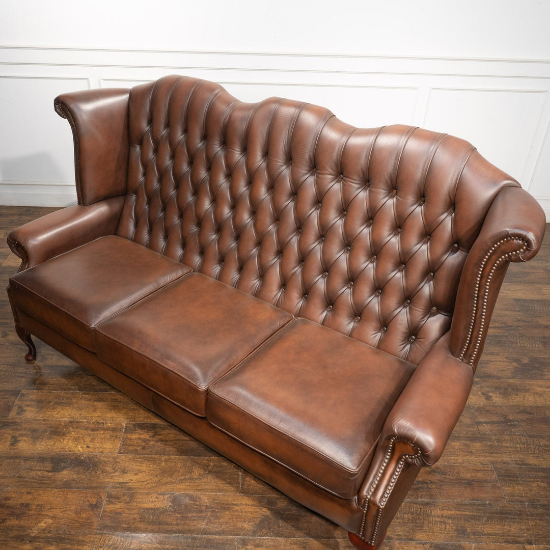 チェスターフィールド ウィングバックソファ 3人掛け /25L