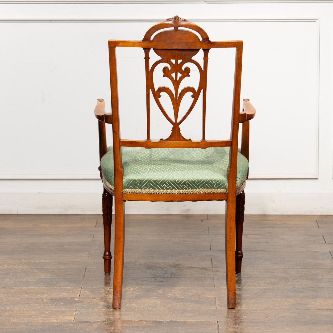 ウォールナット エドワーディアン アームチェア /25L-1