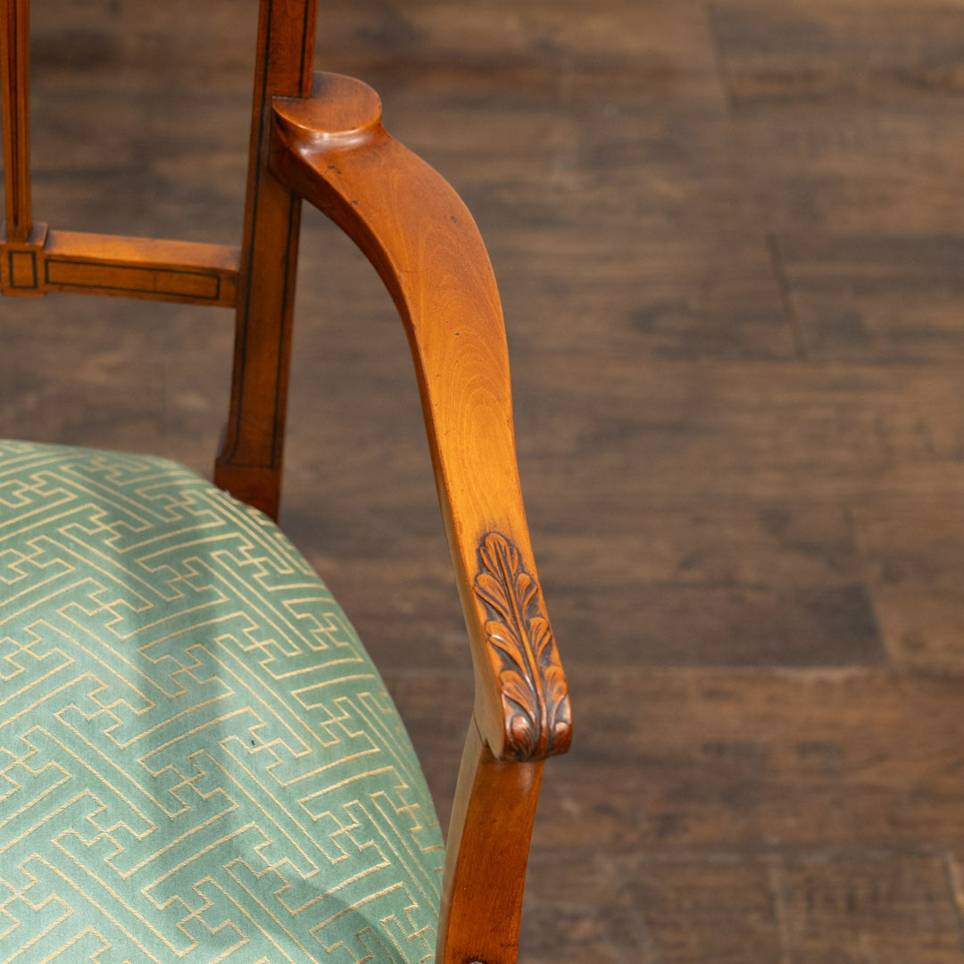 ウォールナット エドワーディアン アームチェア /25L-1