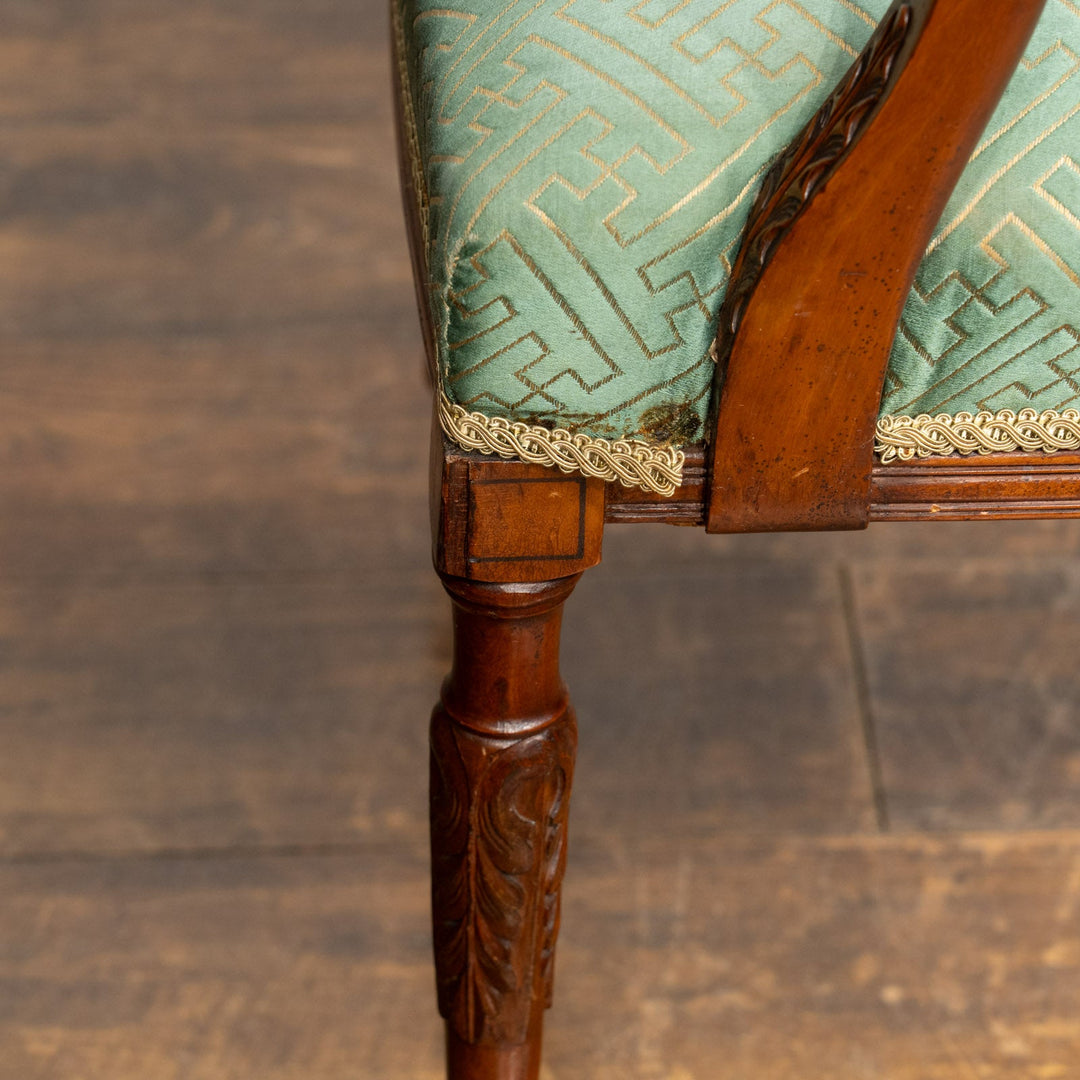 ウォールナット エドワーディアン アームチェア /25L-1