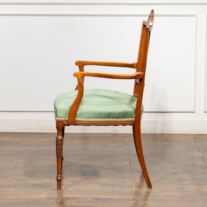 ウォールナット エドワーディアン アームチェア /25L-2