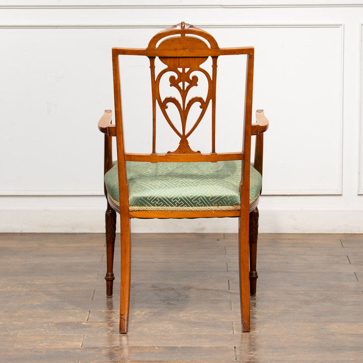 ウォールナット エドワーディアン アームチェア /25L-2