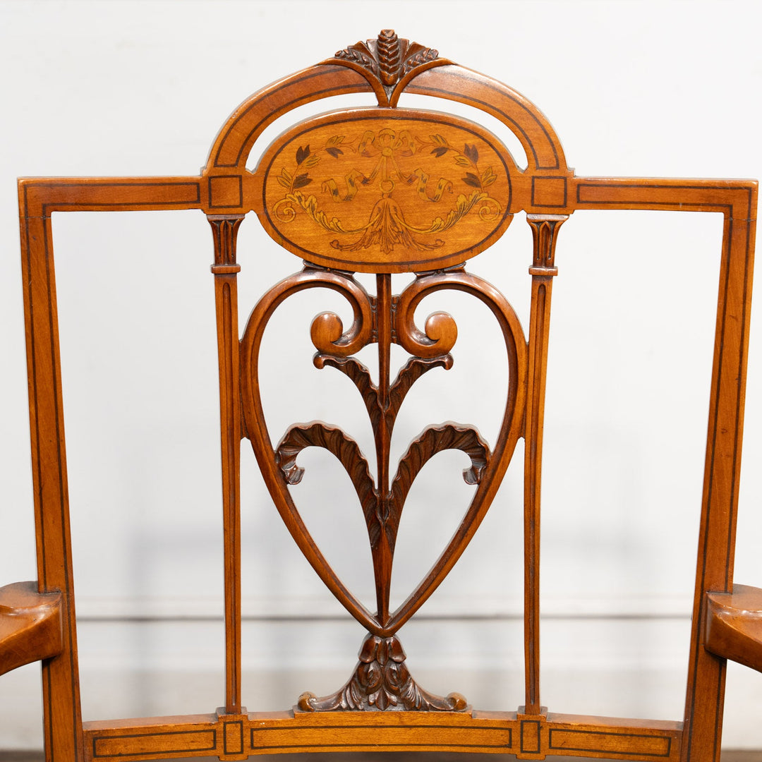 ウォールナット エドワーディアン アームチェア /25L-2