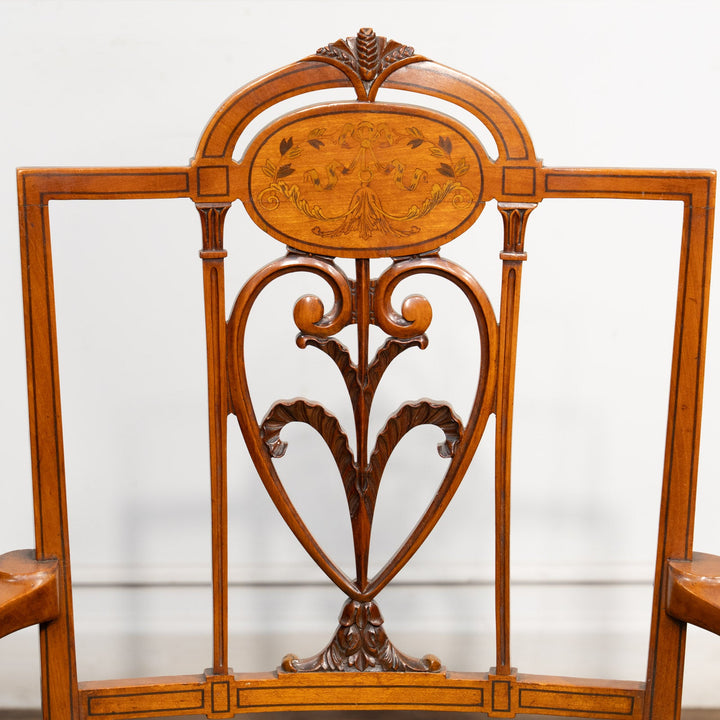 ウォールナット エドワーディアン アームチェア /25L-2