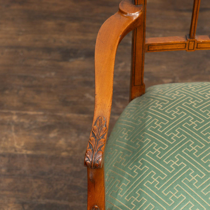 ウォールナット エドワーディアン アームチェア /25L-2