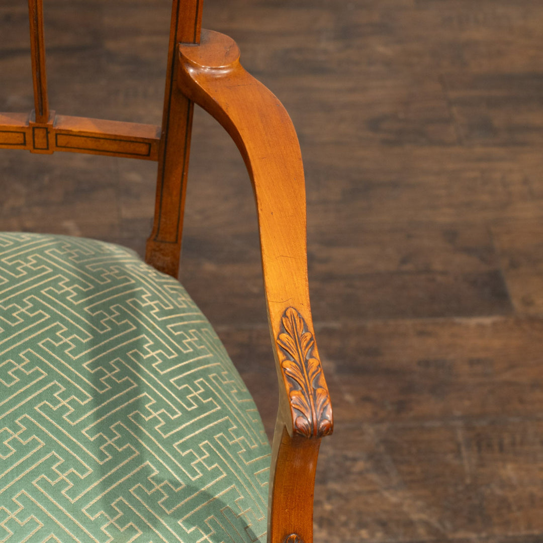 ウォールナット エドワーディアン アームチェア /25L-2