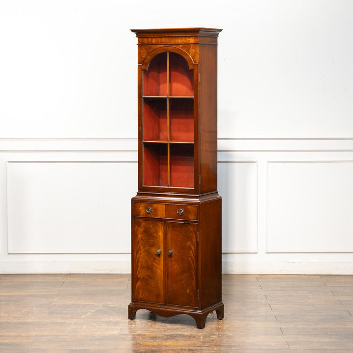 ウォールナット ガラスブックケース /25L