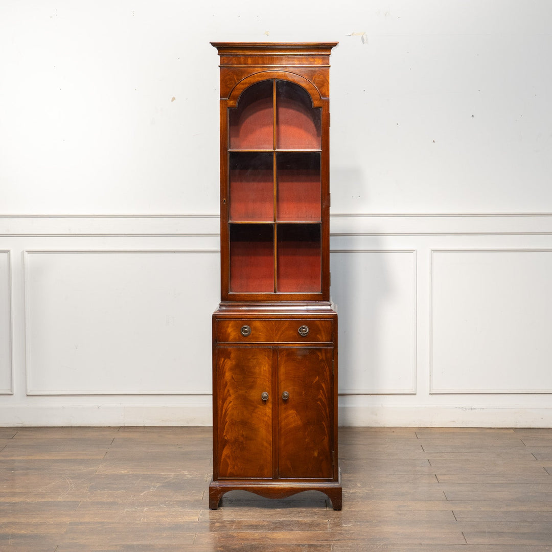 ウォールナット ガラスブックケース /25L