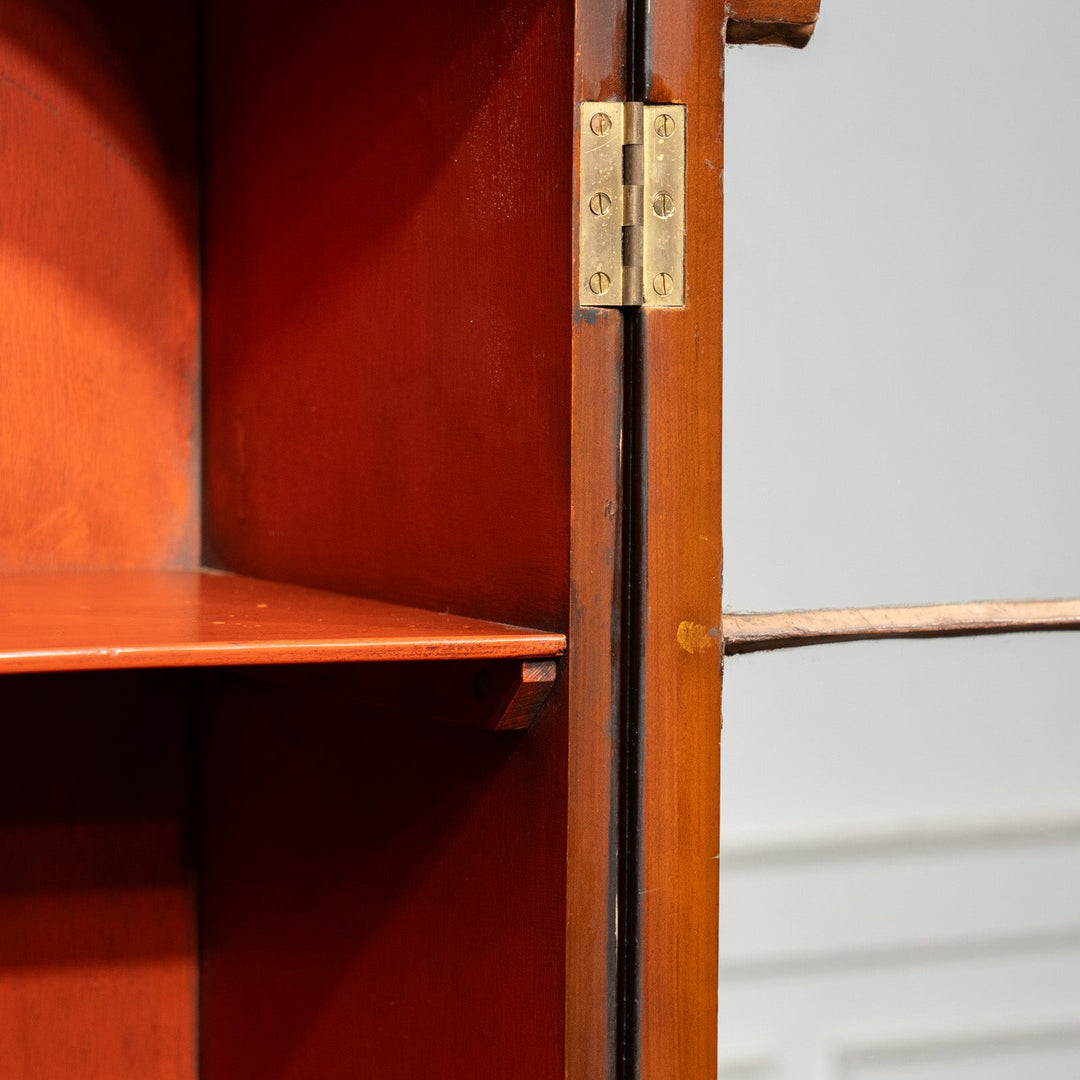 ウォールナット ガラスブックケース /25L