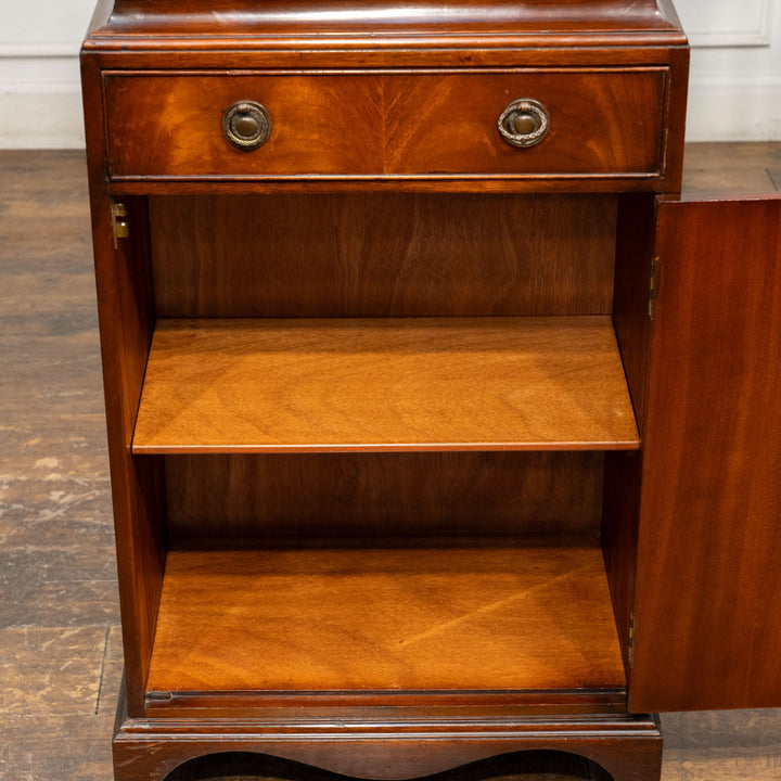 ウォールナット ガラスブックケース /25L