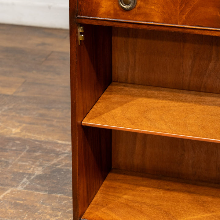 ウォールナット ガラスブックケース /25L