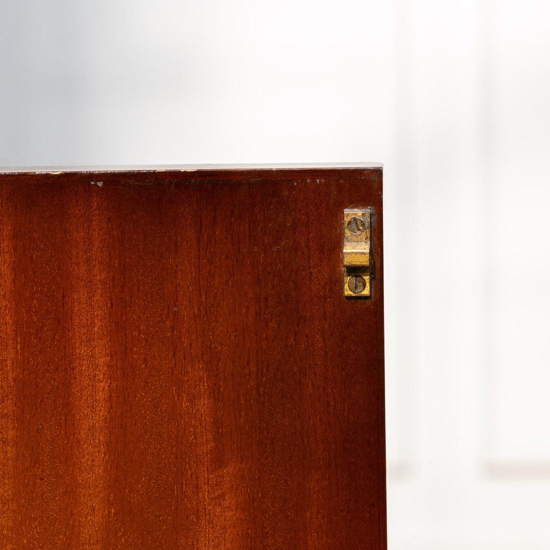 ウォールナット ガラスブックケース /25L