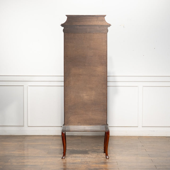 ウォールナット カブリオールレッグ ディスプレイキャビネット /25L