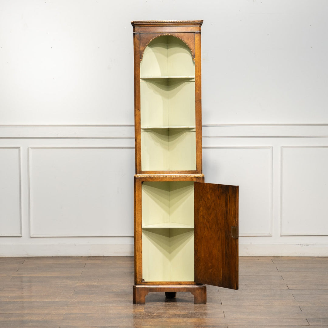 ウォールナット コーナーシェルフ /25L