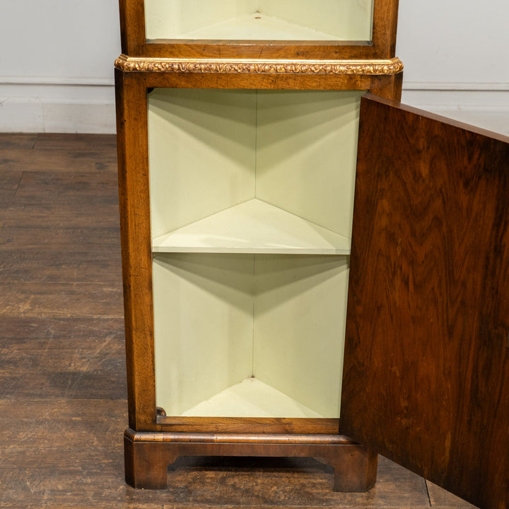 ウォールナット コーナーシェルフ /25L