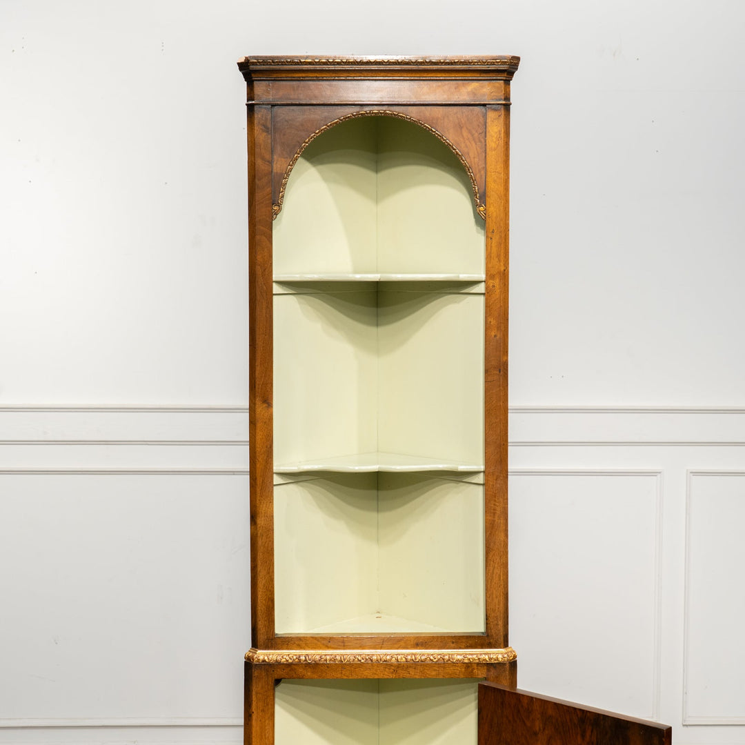 ウォールナット コーナーシェルフ /25L