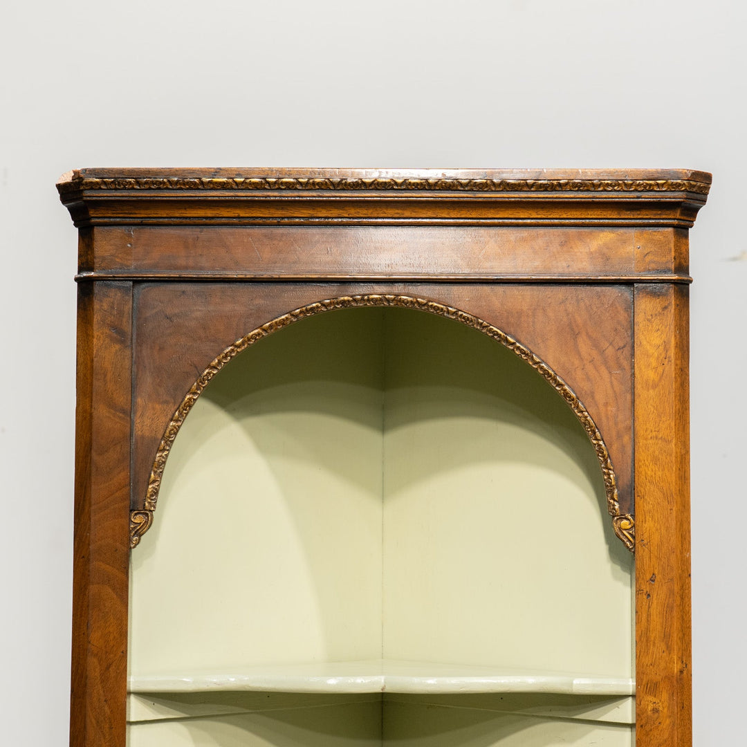 ウォールナット コーナーシェルフ /25L