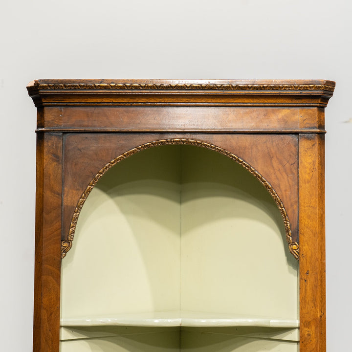 ウォールナット コーナーシェルフ /25L