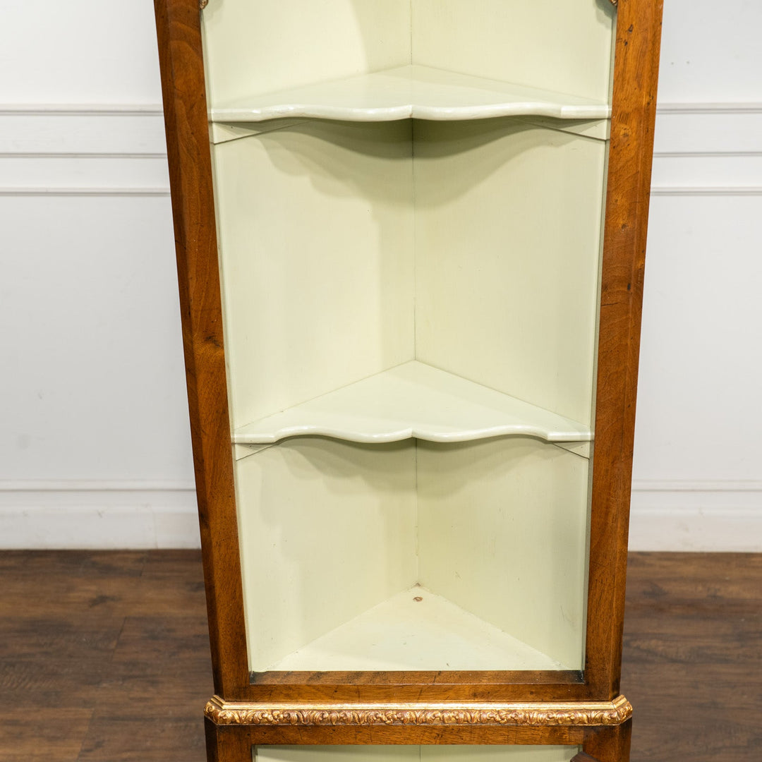 ウォールナット コーナーシェルフ /25L