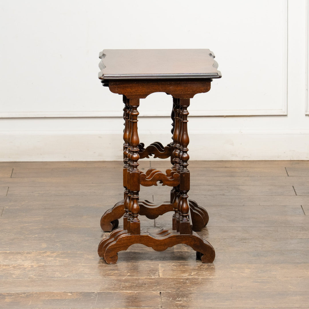 ウォールナット 4段 ネストテーブル /25L-B