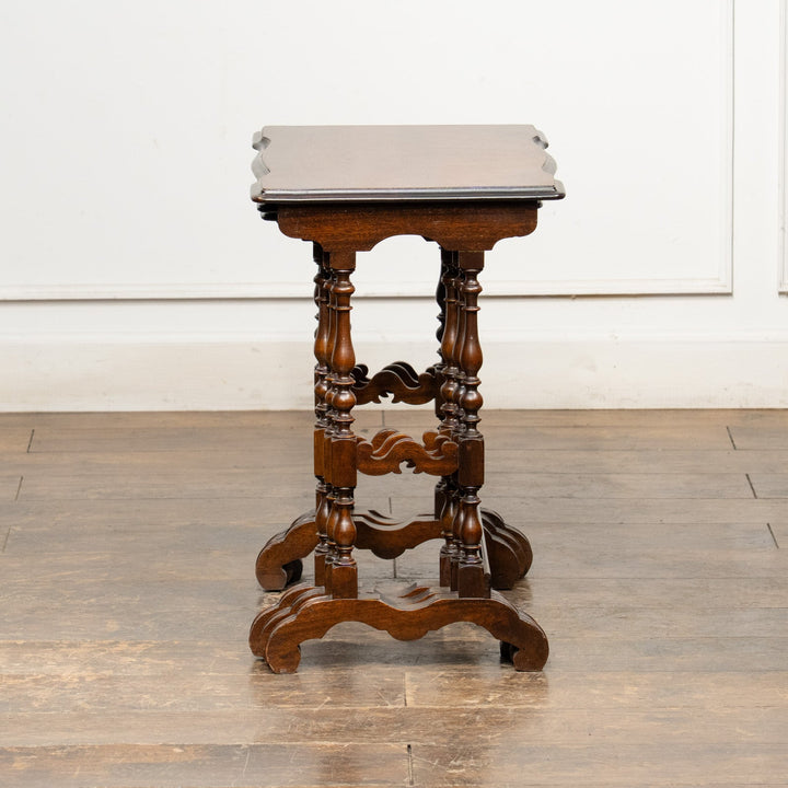 ウォールナット 4段 ネストテーブル /25L-B