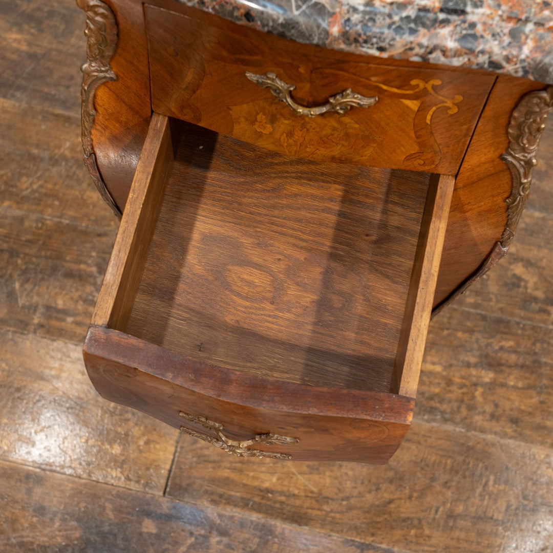 マーブルトップ ベッドサイドテーブル /25L-C1